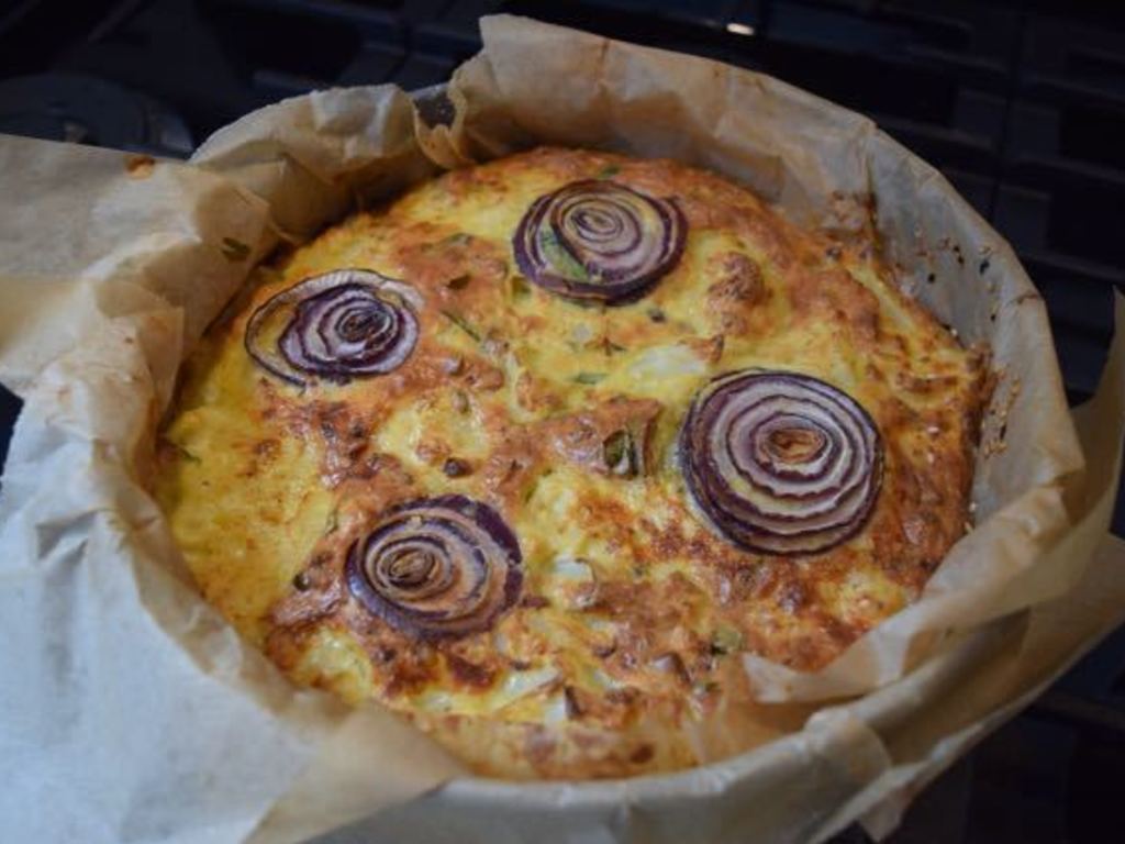 Torta morbida di cavolfiore
