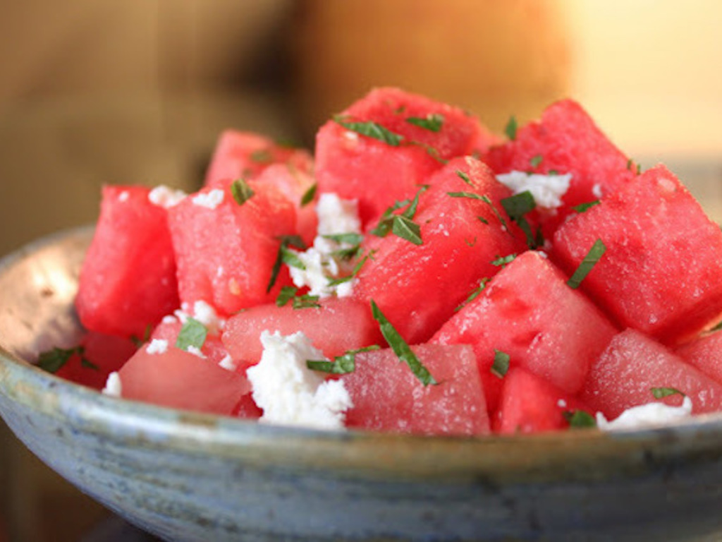 Frutta e verdure ricche d'acqua